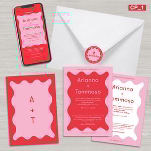 Image of Partecipazioni solidali per matrimonio| Wedding invitations