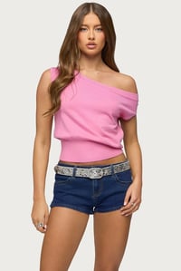Michaela Off Shoulder Knit