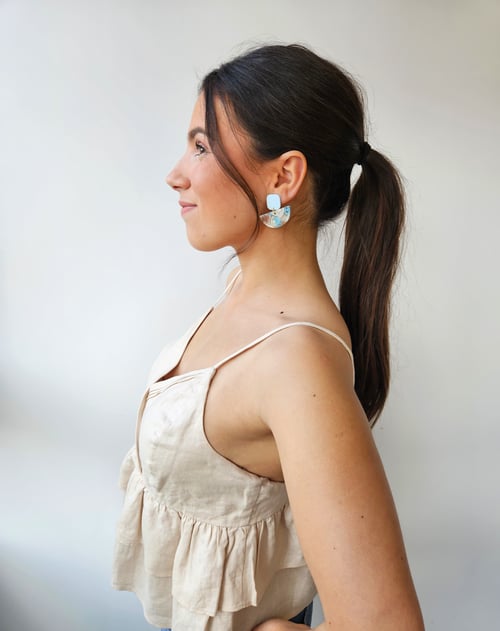 Image of Pendientes ALLEGRA - Semioval