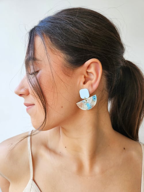 Image of Pendientes ALLEGRA - Semioval