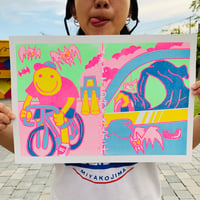 Image 1 of NOT TODAY BITCH risoprint