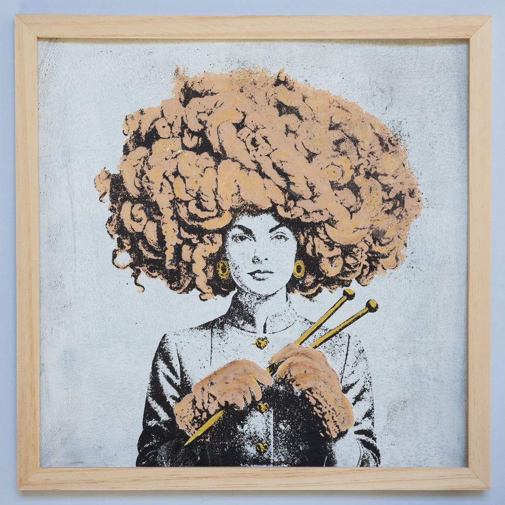 Image of  "PATIENCE" - Monotype Original (Édition variée limitée à 10 ex.) 