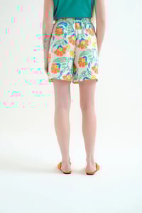 Image 4 of Shorts 100% algodón con estampado Big Royal