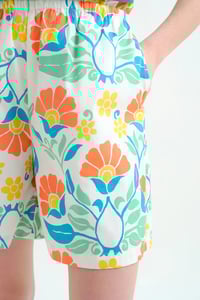 Image 3 of Shorts 100% algodón con estampado Big Royal