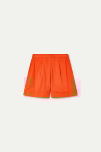Image 5 of  Shorts 100% algodón color naranja