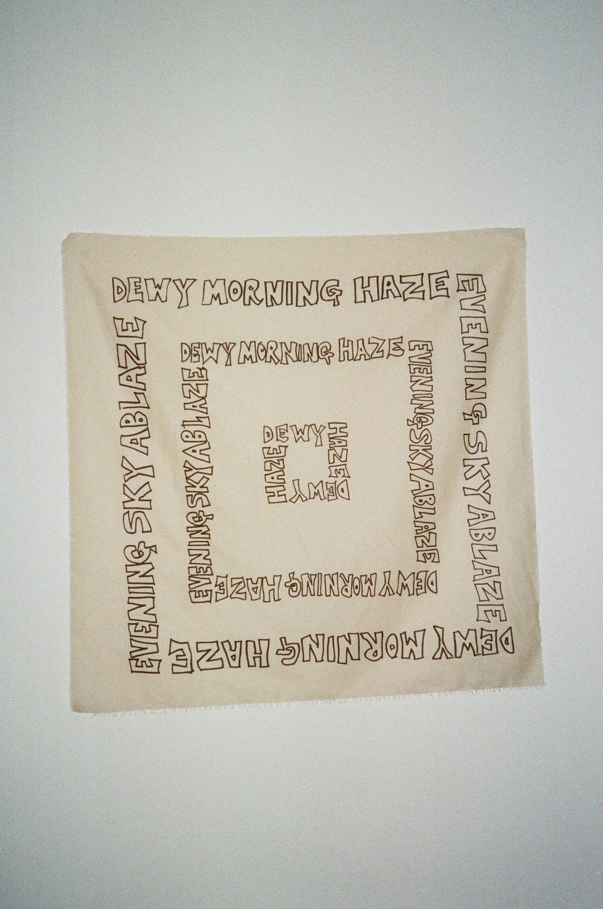 Image of Dewy morning haze, evening sky ablaze