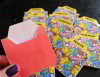 Image 3 of Handmade Magnetic School Subject Tabs, dividers, subject, notebook, gift