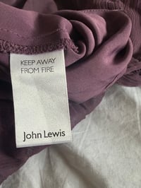 Image 6 of Y2K 00s silk purple gothic whimsy sequin top with side ties