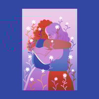 Carte postale - En fleurs