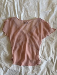 Image 2 of Y2K 2000s pink fairy cami with sequin details 