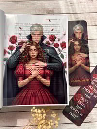 Image 3 of Helena & Kaine inspired fan art print /  Bookmark / Page Overlay