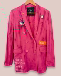 Image 3 of  FESTIVAL DEER  ✘ KARMA IBIZA BLAZER  ✘ UPCYCLED VINTAGE ✘ JACKET