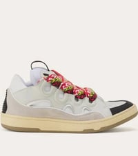 Lanvin Curb Sneakers White