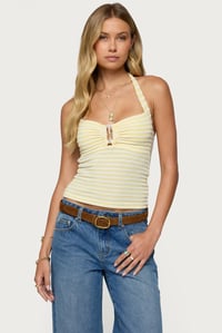 Lovina Textured Striped