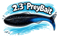 Image 1 of 2.3" PreyBait (8 pack)
