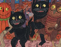 Image 2 of "Where The Halloween Things Are" Signed 8.5x11 Print