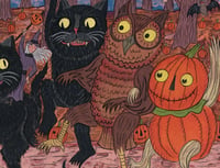 Image 4 of "Where The Halloween Things Are" Signed 8.5x11 Print