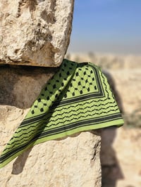 Image 1 of Green Bandana - Printed