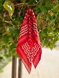 Image 2 of Red Bandana - Printed  