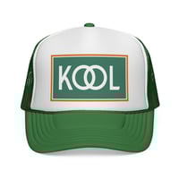 Image 1 of Vintage Kool Cigarette Mesh Snapback Trucker Hat - Retro Vintage Cigarette Cap