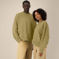 Image 2 of MNFE French Radio Sweatshirt in Cream