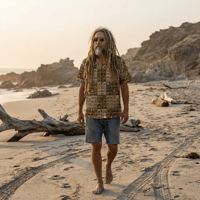 Image 1 of Los Santos y las Reliquias Unisex button shirt