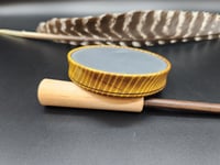 Image 5 of Quartersawn Osage Pot Call, Grey Slate over Glass #710