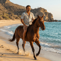 Image 2 of Las Maris Unisex button up shirt