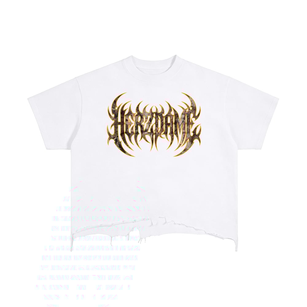 Image of Herzdame Camo T-Shirt - white