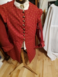 Image 1 of Men's long Doublet  with sleeves