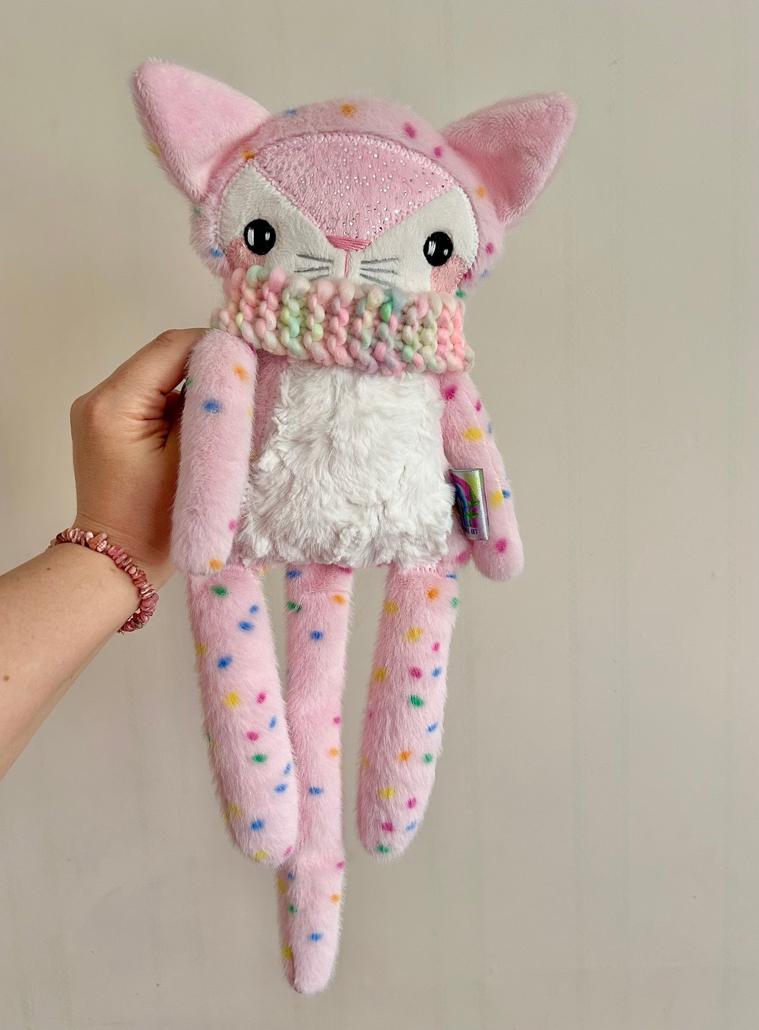 Image of OOAK Confetti Cat (19 inches)