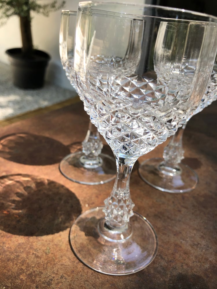 Image of Verres à pied (3 pièces)