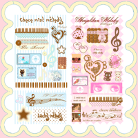 Image 1 of sweet treat sticker sheets 