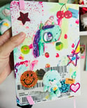 Unicorn Junk journal - leatherette journal book