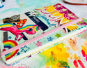Unicorn Junk journal - leatherette journal book