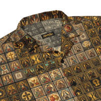 Image 6 of Los Santos y las Reliquias Unisex button shirt