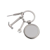 Image 1 of Sublimation Keyring - Tools