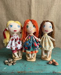 Image 1 of Handmade spring doll