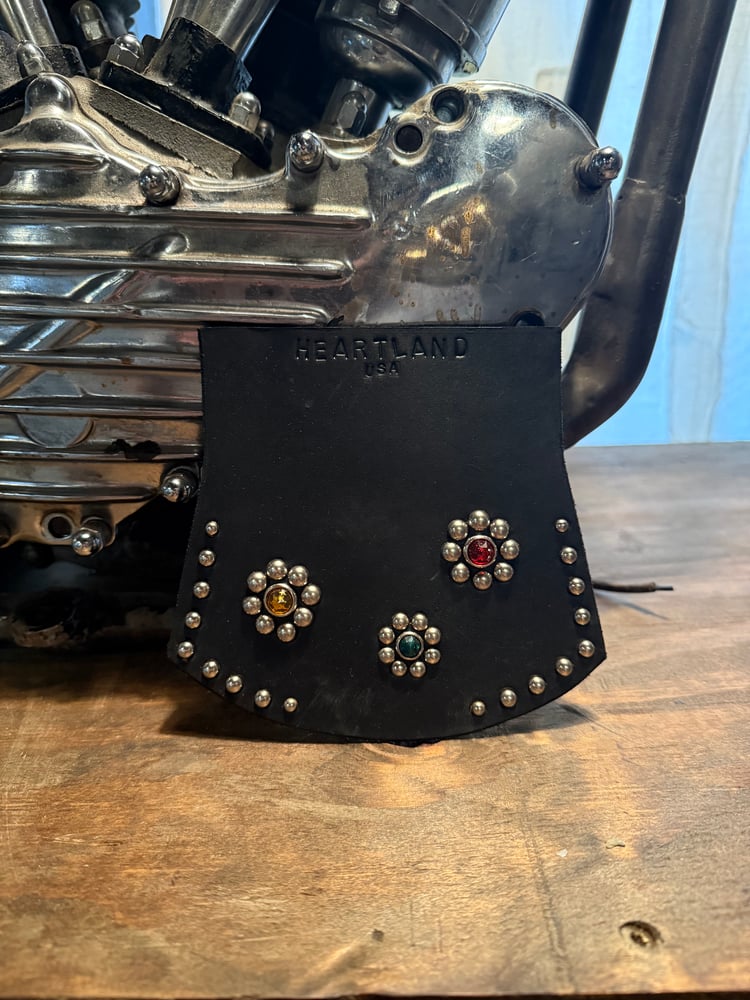 Image of Heartland MFG Leather Mudflap