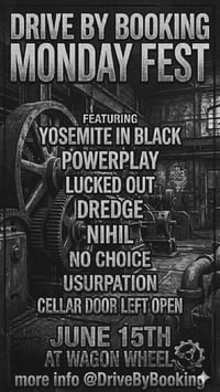 Monday Fest - Monday June 15th