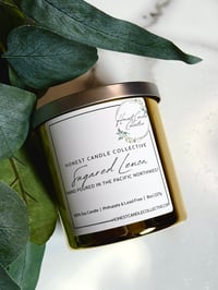 Image 1 of 8oz Solid Gold Mirrored Soy Candle Tumbler