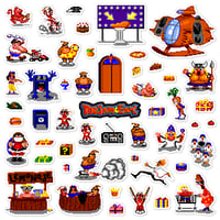 Image 1 of ToeJam & Earl Sticker Sticker/Magnet Sets (51 Pieces)