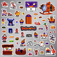 Image 2 of ToeJam & Earl Sticker Sticker/Magnet Sets (51 Pieces)