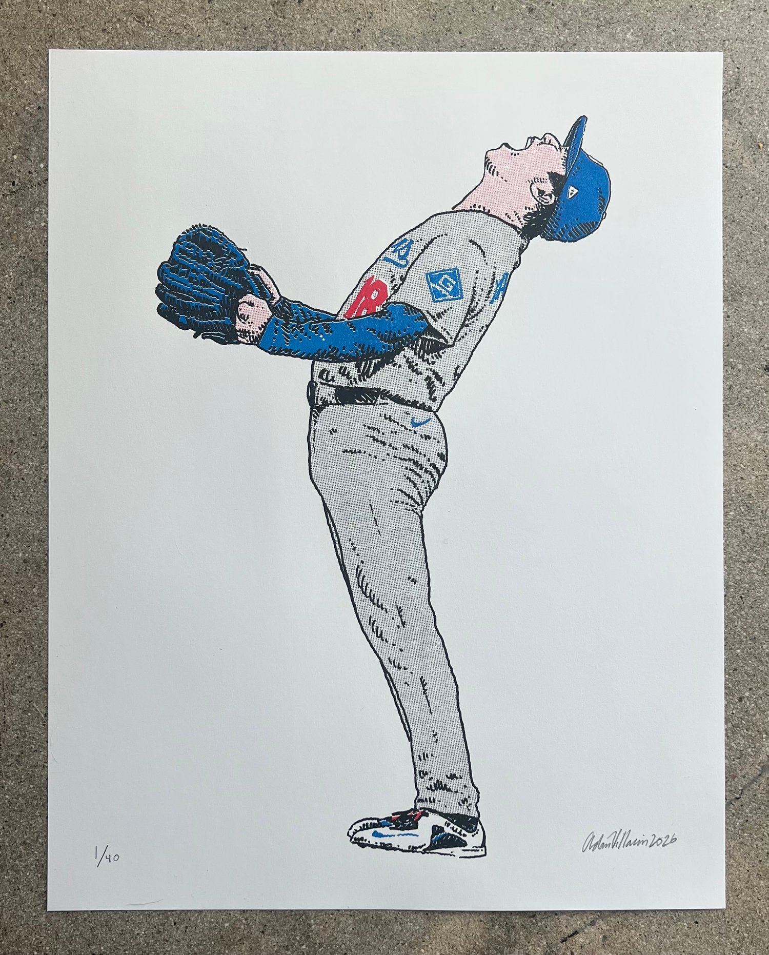 Yamamoto Risograph Print