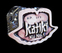 Image 3 of A.P. 1/1 Katiki ARTIST SERIES Ku No.1 Tiki Mug (Gunmetal Metallic) FREE SHIPPING