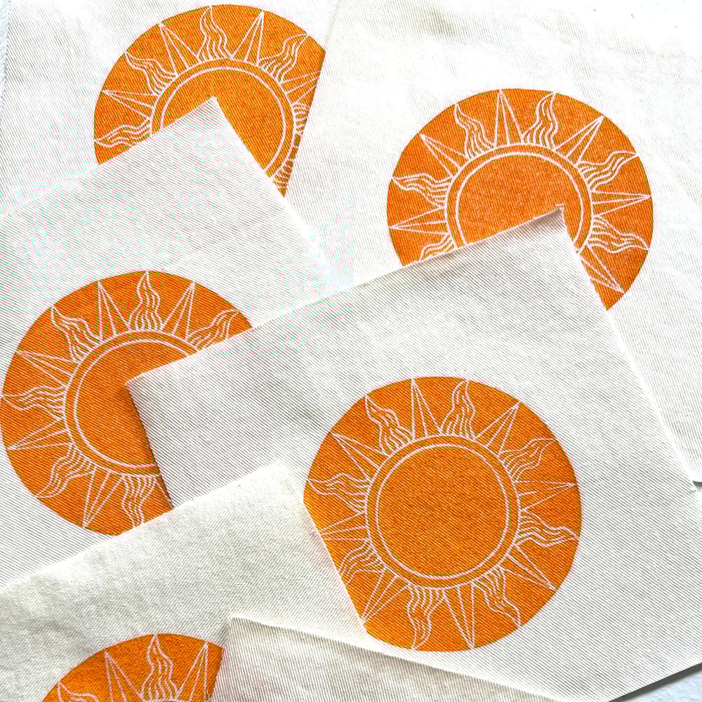 Image of Orange Sun Patch