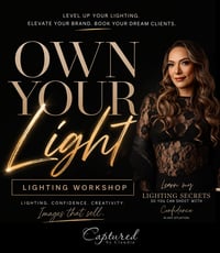 Image 1 of Own Your Light: One-Day Lighting Workshop ✨