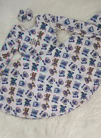 Image 1 of Stich dress and bow