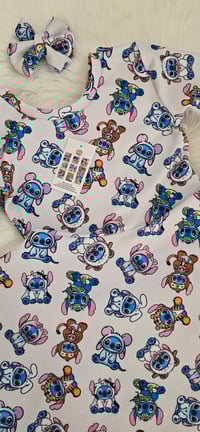 Image 3 of Stich dress and bow