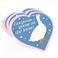 Image 2 of Gorgeous Goose On The Loose Sticker